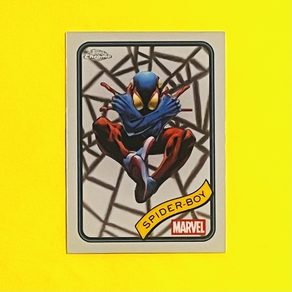 2025 Topps Chrome Marvel Spider-Boy #57‎ Base Card